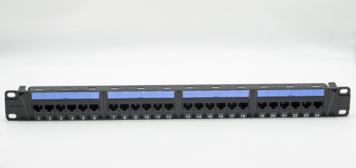 19英寸快捷式非屏蔽配線(xiàn)架.24口六類(lèi)端口-2